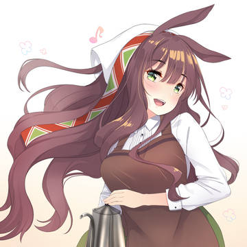 花咲くような看板娘