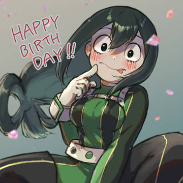 梅雨ちゃん お誕生日おめでとう🥳👏🎉