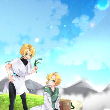 休憩中