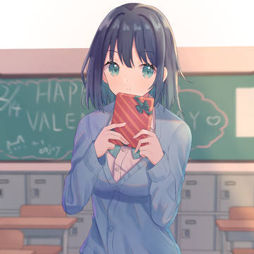 「先輩、これバレンタインチョコです・・・」