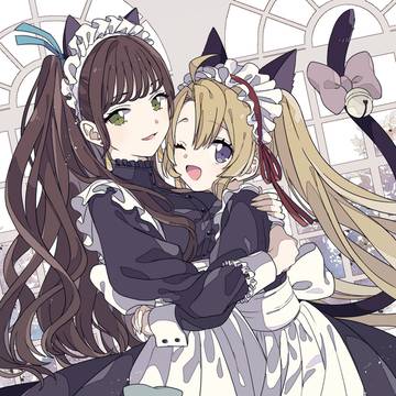 猫耳メイドさん