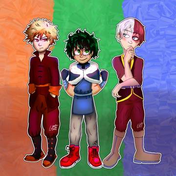 BNHA X Avatar僕のヒーローアカデミア