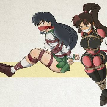 Kagome + Sango captured again