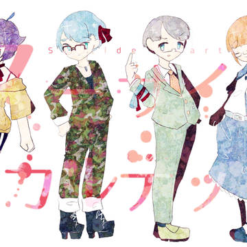 頭身高め な 創作絵