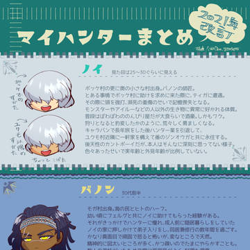 モンハン創作設定まとめ