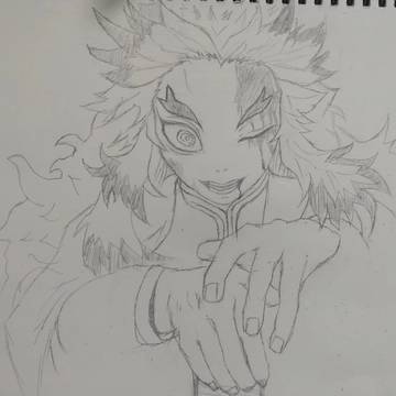 临摹作品炎柱