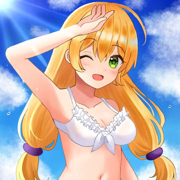 水着少女