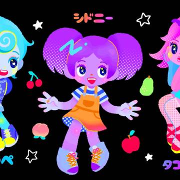 あつ森異色肌ギャル