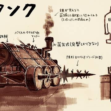 中世空想兵器シリーズ：パイル・タンク