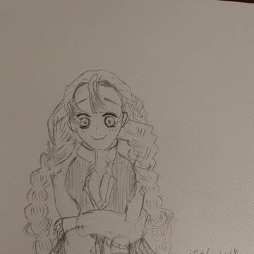 初描き蜜璃ちゃん