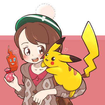 ユウリとピカチュウ