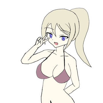水着の女の子(修正)