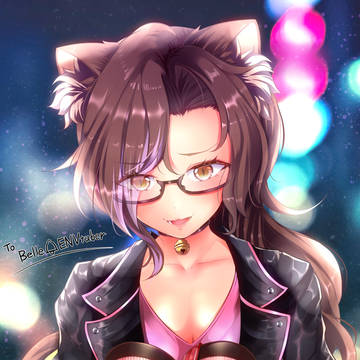 Skebご依頼絵:Belle(Valentine)