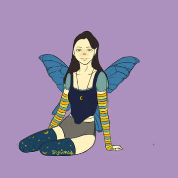 Lua -OC | Butterfly Starry Night