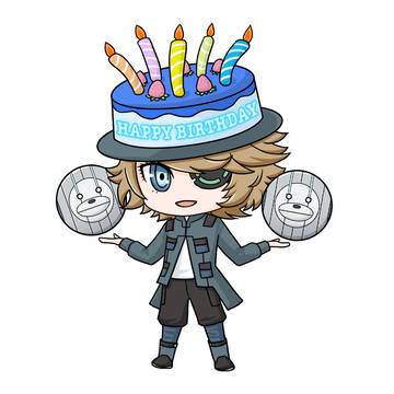 ハッカー_ケーキハット