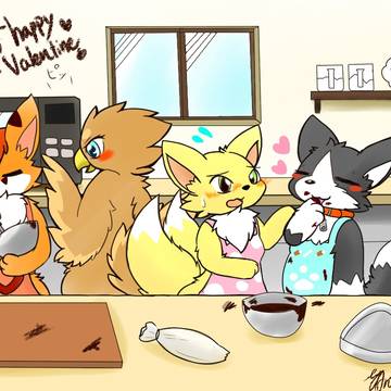うちの娘でバレンタイン