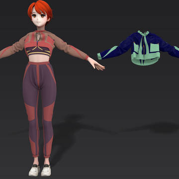 驚異設計者3.運動服