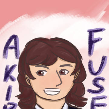 布施さんの似顔絵?