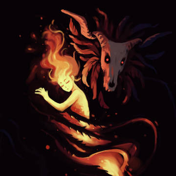 fire and darkness