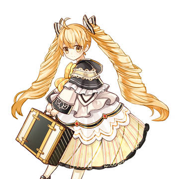 ほわいとろりぃた（擬人化）