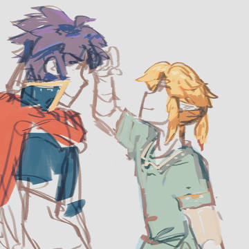 アイクとリンクの落書き (2020)