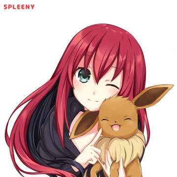 My OC With Eevee