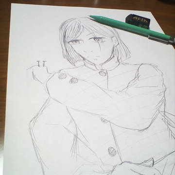 釘崎野薔薇（落描き）