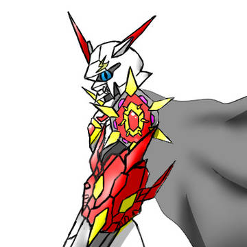 バイタルブレスが楽しみすぎてオメガモン Alter-S描いた。