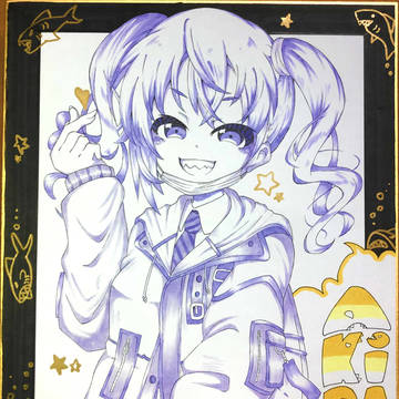 【色紙】アイドルマスターシンデレラガールズ・砂塚あきら