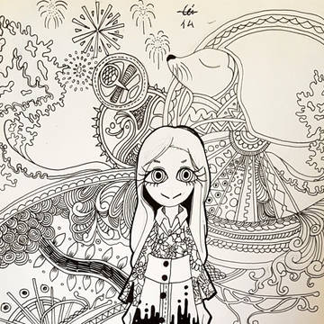 ノートの落書き