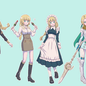 【風花雪月】学生&大人イングリット
