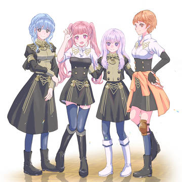 【風花雪月】学生時代の金鹿女子！