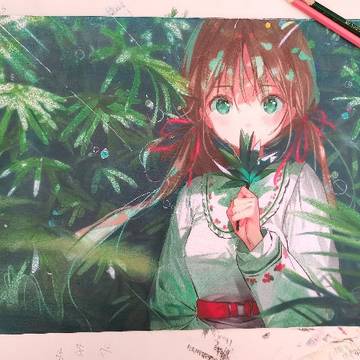 自然の香り 临摹