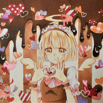 バレンタインの天使ちゃん