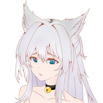 白毛獣耳娘万歳
