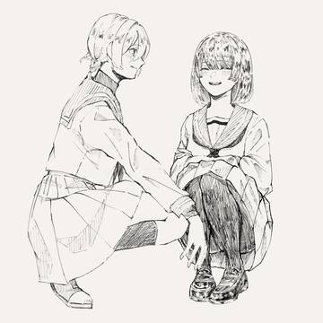 女の子