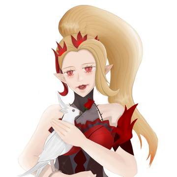 crystal rose Zyra fanart
