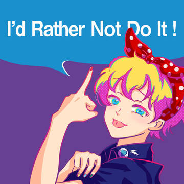 I'd rather not do it