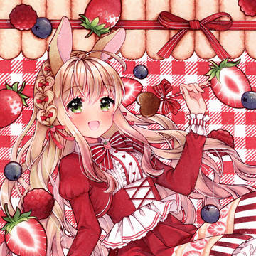 strawberry charlotte cake