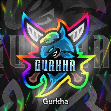 マスコットロゴ　GRUKHA