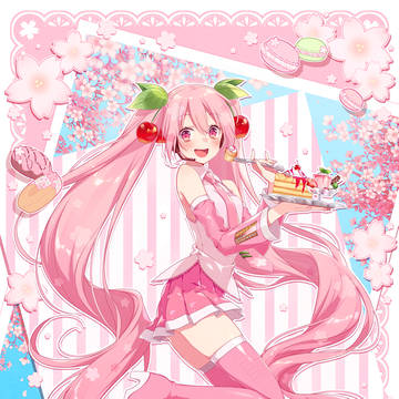 桜ミクカフェ🌸