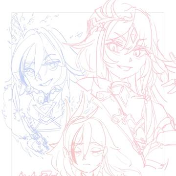 Honkai Impact 3rd Fuka wip