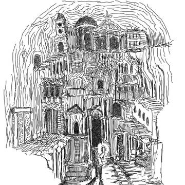 夢シリーズ　洞窟街