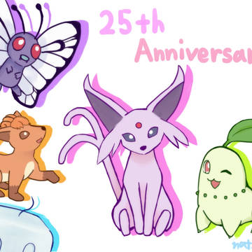 ポケモン25周年おめでとう！