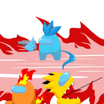 インポスター三鳥とブースターと死体たち