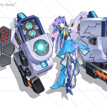 ローラー"パーティードレス"