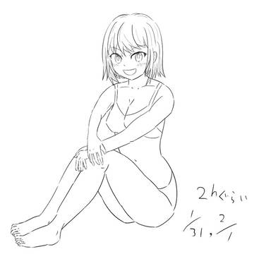 イラスト２ヶ月目