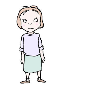 ショートヘアのお姉さん