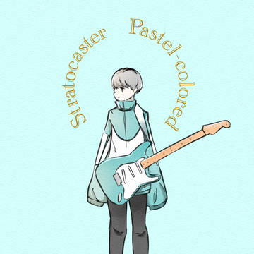 Stratocaster Pastel-colored