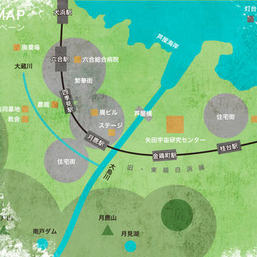 ロストレコード廃線キャンペーン用MAP